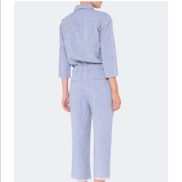The Blue Shirt Shop Chambray Jumpsuit - Picture 3 of 8